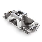 Chevy Sbc 350 1957-95 Hirise Aluminum Intake Manifold  polished 