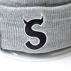 Supreme New Era S Logo Beanie  fw22  Grey