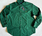  130 Nwt Mens Polo Ralph Lauren Classic Fit Garment Dye Oxford Long Sleeve Shirt