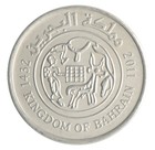 Bahrain 25 Fils  2009-2020  ah1430-1441   Km  24 2  Mint