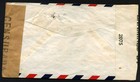 Nicaragua To Usa Double Censored Cover Nice   
