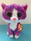 Ty Beanie Boos Boo - Charlotte The Cat - 6    - Claire s Exclusive - With Hang Tag