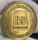 The Five Capitals Of Alabama Commemorative Bronze Medal