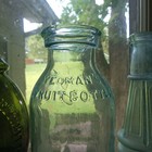 Yeoman s Fruit Bottle 1870s Applied Collar Whittled Fruit Jar Nice