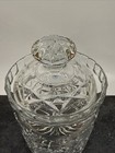 Abp American Brilliant Period Cut Glass Biscuit Tobacco Jar Humidor
