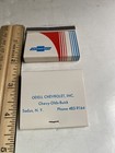 Unused 1972-1973 Chevy Bowtie Matchbooks  Lot Of 5  Odell Chevrolet  Sodus  Ny