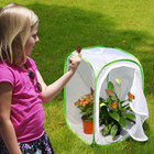 Professional Butterfly Habitat Insect Cage Caterpillar Enclosure Pop-up Polyeste