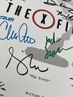 The X-files Series Finale Script Signed- Autograph Reprints- Mulder   Scully