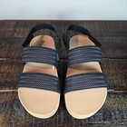 Reef Little Water Vista Youth Kids 2 3 Beach Sandals Black Tan Water Friendly