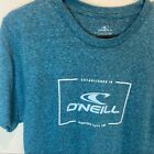 O   neill Men   s Heather Teal Short Sleeve Shirt Size Small Nwt  60 Modern Fit