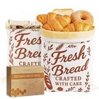 Beeswax Bread Bags For Sourdough   Homemade Bread Xl 17x13 Inch  Reusable Red