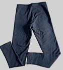 Capezio Size Medium Child Leggings Black Cotton Spandex Dance Ankle-length