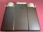 Vintage 70s Thermos Picnic Set W carry Hard Case Brown And Ivory