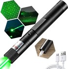 1mw 990miles Green Laser Pointer Pen Usb Rechargeable 532nm Visible Beam Lazer