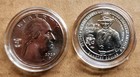 Juliette Gordon Low Girl Scout Wendy s Girl Scout Pins   Stickers And 2 Quarters