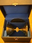 Antique Sterling Silver Chalice   Paten With Case  Made By M  Poirier