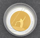 Australian Open 2012 Men s Champion Gold Plated  2 Silver Proof Coin  1320
