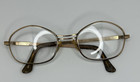 Vintage Gold Metal Eyeglasses Univis Usa 10k Gold Overlay Uf910 1 40 10k G o 