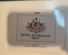 1985 Royal Australian Mint Set Uncirculated Coin Collection Of 7 Coins