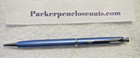 Parker Insignia Blue Satin Ct Mechanical Pencil 0 5  New With Gift Box