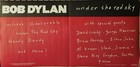 Bob Dylan 1990 Under The Red Sky 2 Sided Promotional Poster New Old Stock