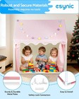 Pink Princess Playhouse Play Tent Kids Girls For Indoor outdoor With Led Lights