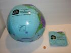 Best Western Inflatable World Globe Map Beach Ball 13  Childs Pool Learning Toy