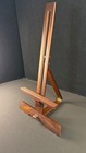 Vintage 1990 s The Bombay Company 19 5  Tall Wood Tabletop Adjustable Easel