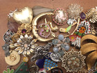 Vintage-now 50  Piece Crafting Lot Jewelry Making Lot Large Variety Pieces  13