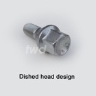 16x Alloy Wheel Bolts - Alfa Romeo Giulietta 940  2010   Silver Nut Lug Stud