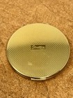 Vintage Stratton White   Blue Floral Ladies Powder Compact In Original Box