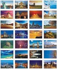 Beautiful Postcard Set Of 30 Post Card Variety Pack World Travel Sites 4 X 6    