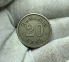 1900 Romania 20 Bani Coin B277