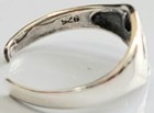Peace Sign Toe Ring Adjustable 925 Sterling Silver