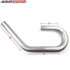 3  Od 45   180 Degree U J Combo Elbow Pipe 409 Stainless Steel Mandrel Bend Tube