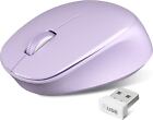 2 4ghz Wireless Mouse Usb Rgb Cordless Mice For Pc Laptop Computer