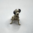 Vtg Retired Hagen Renaker Dalmatian Dog Puppy Black   White Spotted Porcelain 2 