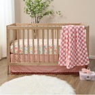  Baby Crib Bedding Set For Girls - 3 Pieces - Newborn  Infant   Toddler Bed - 