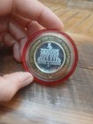 10 Dollar Las Vegas Gaming Token 999 Silver 999 Four Queens Hot Rod Rat Fink