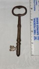 Antique Cast Iron 4 1 4  Skeleton Door Bit Key  Late 19th Century 