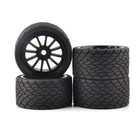 1 8 Rc Monster Truck Onroad Wheels Tires Set For Arrma Nero Kraton Outcast