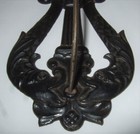 Antique Iron Bill Hook Receipt Holder Used In Country Store 