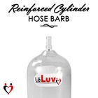 Leluv Easyop 2 5  X 4  Penis Head Cylinder With Sleeve Choice - Tpr  Silicone