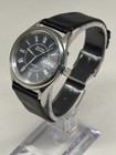 Bulova Accutron Quartz Watch Day Date Runs But Time Cannot Be Set For Repair