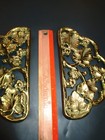 Set X 2 Solid Brass Matching Trivets 8 25 Inch Side