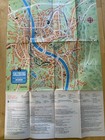 Vintage 1974 Salzburg Austria Hotelplan Hotel Map Price List Tourist Fold-out