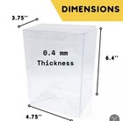 Lot Of 10 Clear Collectibles Protector Case For Funko Pop 4  Inch Vinyl Figures