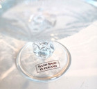 New Southern Living At Home  set Of 2  Victoria Pressed Glass Compotes Poland