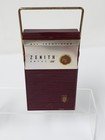 Zenith Royal 300 Transistor Radio Tested Working Ruby Burgundy