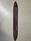 Vintage S3-10rh Southern Weaving Boat Shuttle Wooden With Metal Tips 14   